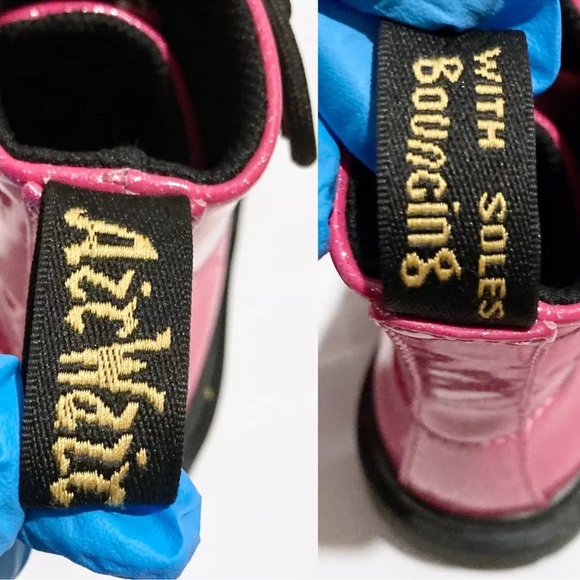 RARE! Dr. Martens Hot Pink Glitter Boots – Size 6 – New In Box - Picture 11 of 11